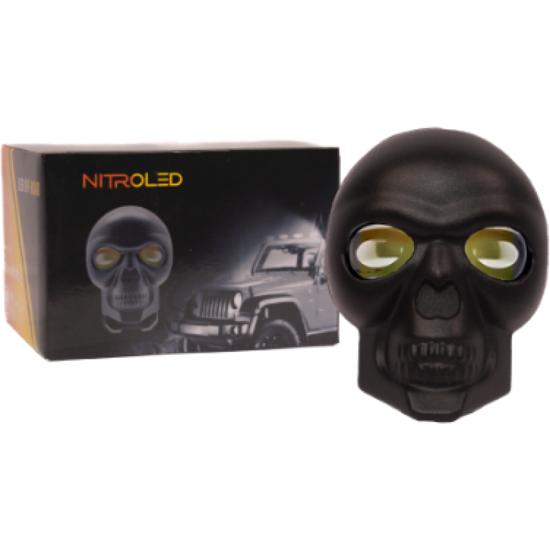 FARO CALAVERA 12 BLANCO Y AMBAR OFF ROAD 10CIR-S