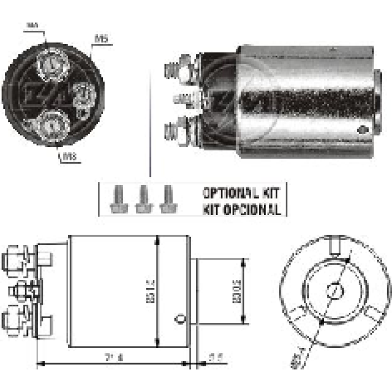 SOLENOIDE GM LUMINA TI-35631 ZM-861
