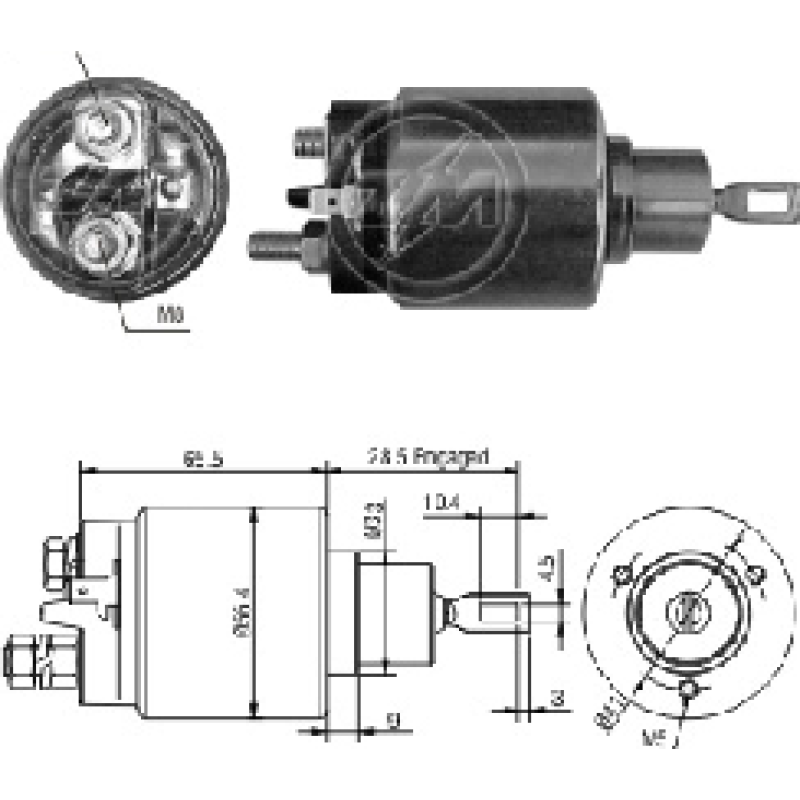 SOLENOIDE IVECO DAILY TI-35730 ZM-1976