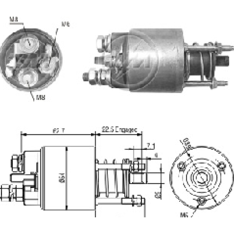 SOLENOIDE PALIO SIENA MOTOR FIRE TI-35734 ZM-4395