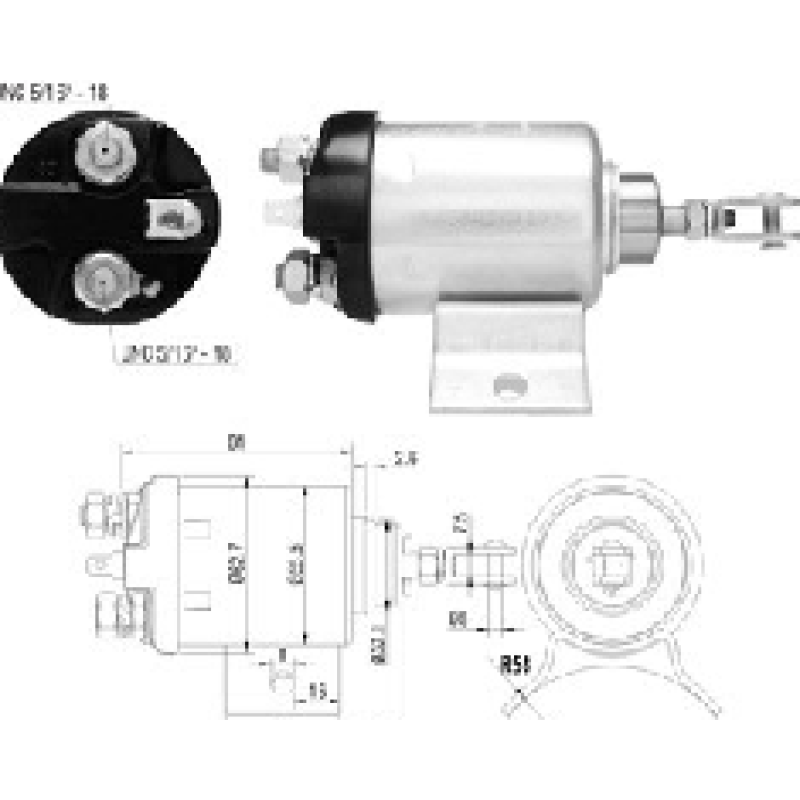 SOLENOIDE FORD F4000 TI-35789 ZM-1518